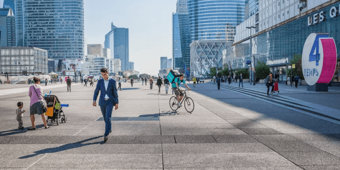 Le parvis de La Défense : un espace d'exception XXL 