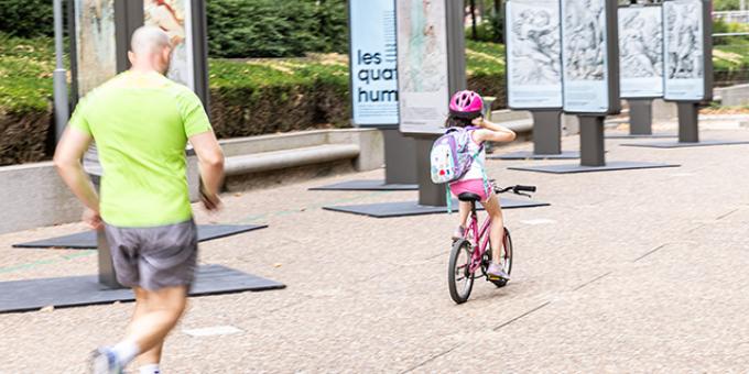 Plan vélo de Paris La Défense 